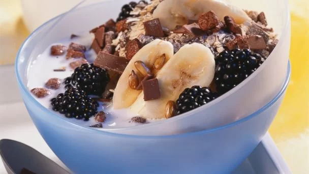 Oatmeal, skimmed diet for obesity
