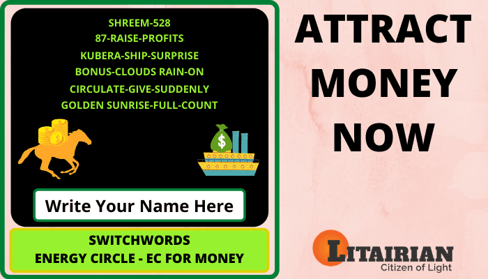 SWITCHWORDS ENERGY CIRCLE - EC FOR MONEY PROFILE